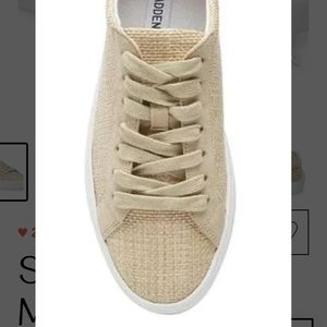 Steve madden raffia Beige sneaker